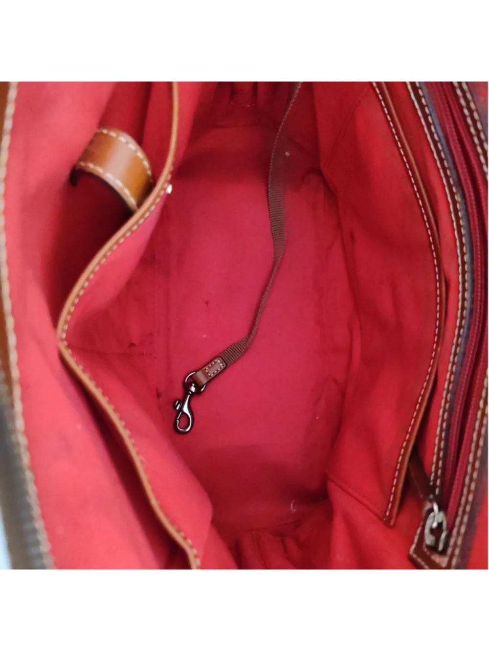 Women's Dooney & Bourke Satchel One Size White Brown